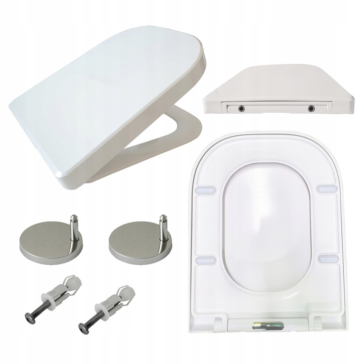 deska sedesowa WC do ROCA GAP wolnoopadająca twarda antybakteryjna pokrywa