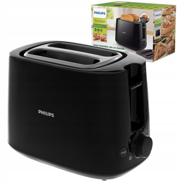 Toster Philips HD2582/90 2 tosty ruszt do bułek