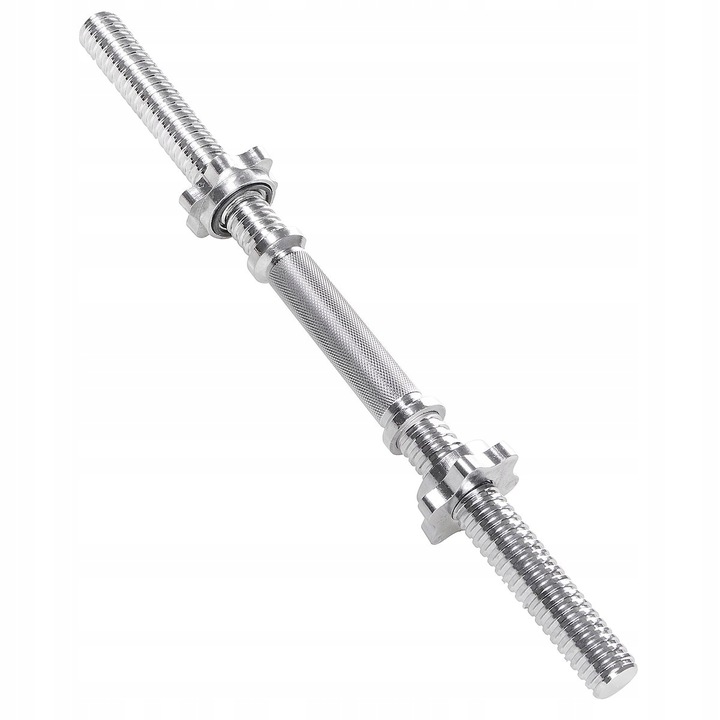 GRYF KRÓTKI DO HANTLI GRYFIK SZTANGIELKA GWINTOWANY ŚRUBOWY STAL 48cm 28 mm