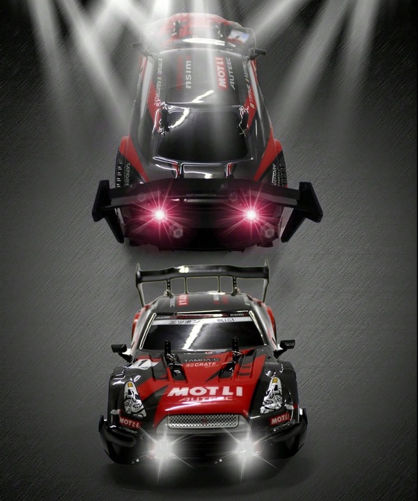 SAMOCHÓD RC DO DRIFTU AUTO WYŚCIGOWE ZDALNIE STEROWANE DRIFT 4x4 PILOT 2,4