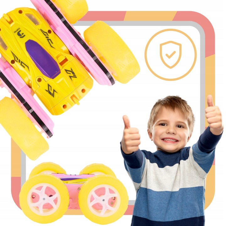 Auto akrobata Zdalnie Sterowany samochód na pilota na baterie AAA