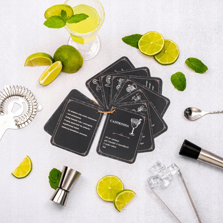 ZESTAW BARMAŃSKI LOVRENO DO DRINKÓW SHAKER