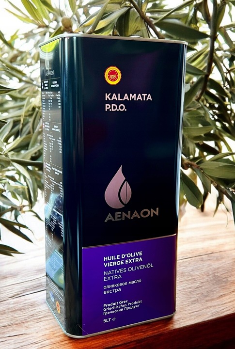 OLIWA Z OLIWEK EXTRA VIRGIN GRECKA KALAMATA P.D.O. 5l PUSZKA