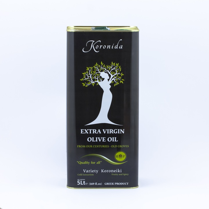 Oliwa z oliwek niefiltrowana Koronida max 0.3% 5 l