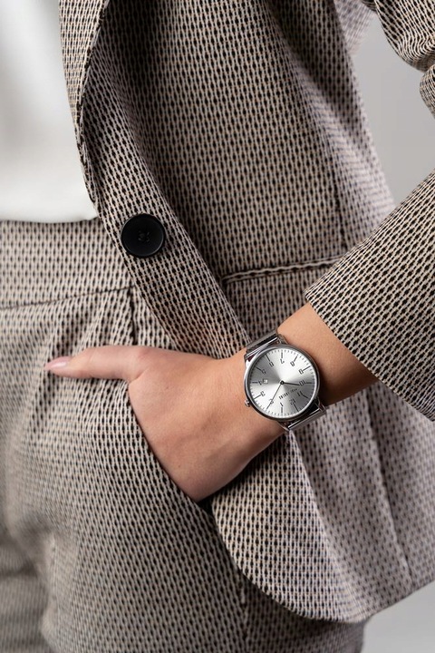 ZEGAREK DAMSKI PAUL LORENS RENNA +GRAWER KOMPLET PREZENTOWY cyfry czytelny