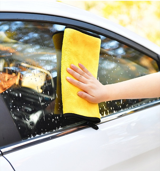PUSZYSTY RĘCZNIK DO OSUSZANIA AUTA MIKROFIBRA XL