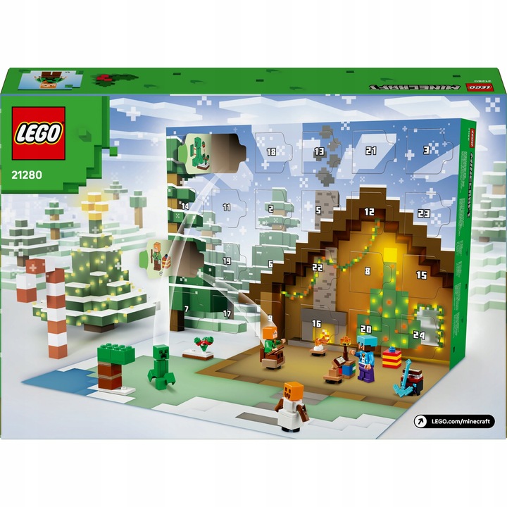 LEGO Minecraft 21280 Kalendarz adwentowy na rok 2025