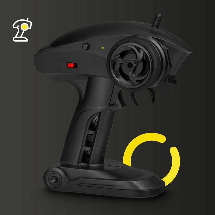 SAMOCHÓD RC AUTO TERENOWY NA PILOTA 4x4 DUŻY AKUMULATOR x 2szt SKALA 1:18