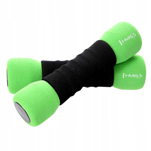 CM07 ZIELONY CIĘŻARKI MIĘKKIE 2 x 1.5 KG HMS