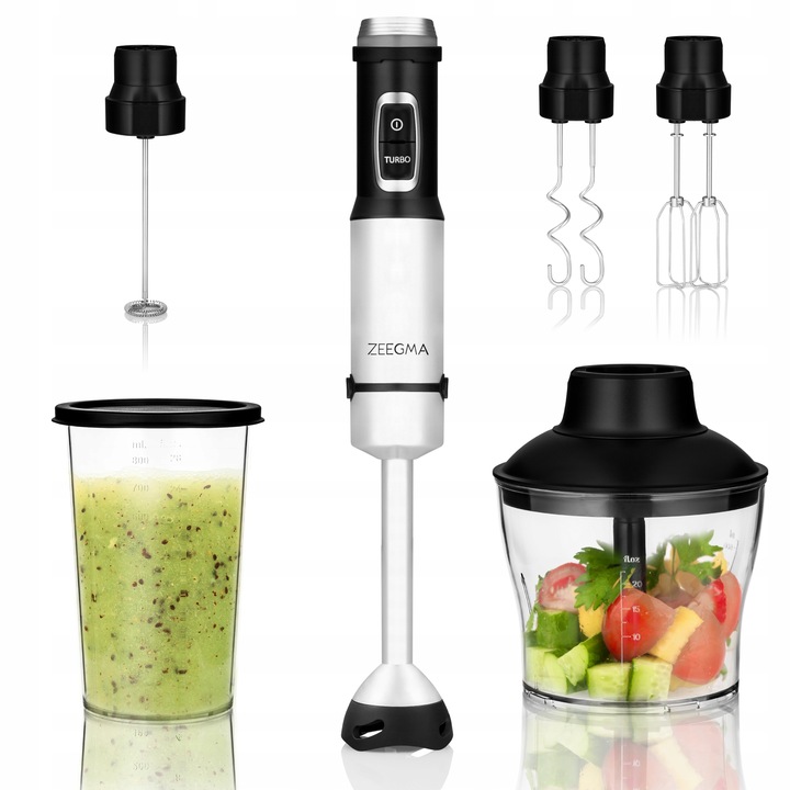 BLENDER RĘCZNY WIELOFUNKCYJNY 5w1 MIKSER Praktyczny pomysł na PREZENT