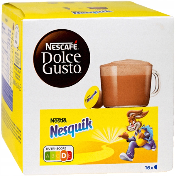 Kapsułki kakao NESCAFE DOLCE GUSTO NESQUIK 16 szt + GRATIS videobook