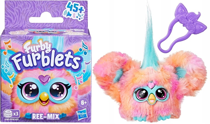 Furby Furblets REE-MIX zabawka maskotka interaktywna Furbisie
