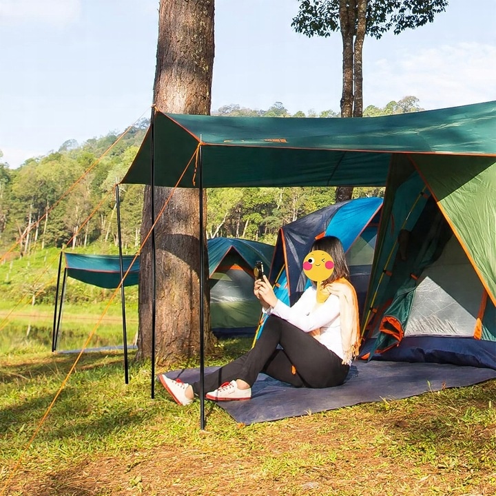 2x MASZT DO TARPÓW SŁUPKI KONSTRUKCJA DO PLANDEK PODPORY STOJAKI TARP 200CM