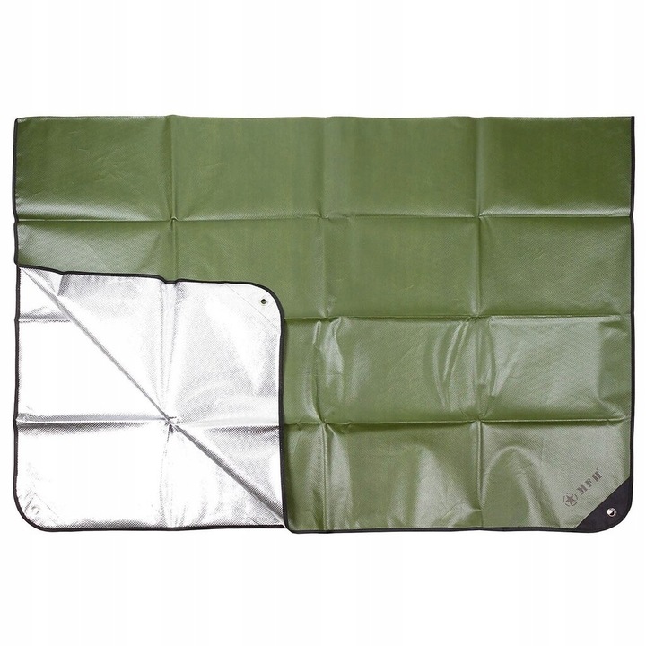 Koc termiczny podłoga namiotu MFH Emergency Tarp 210 x 150 cm OD Green