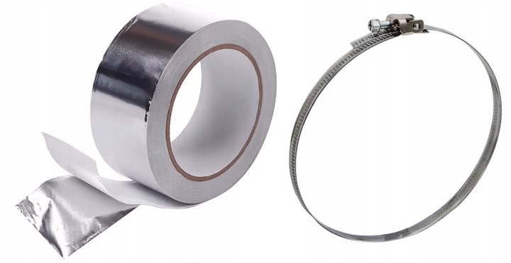 Rura do klimatyzatora przenośnego CZARNA 13 CM/5M