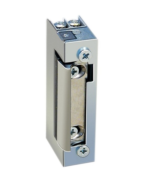 Elektrozaczep ŁUCZNIK 1410 podstawowy 12-24V AC/DC symetryczny wąski