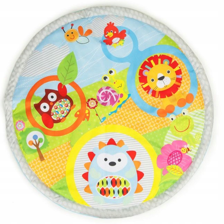 Mata Edukacyjna Miękka Interaktywna Grzechotki Lusterko