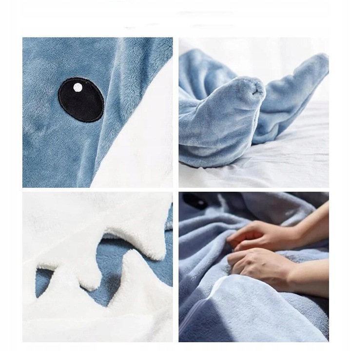 Halloween strój kocy piżama shark Odpowiedni dla wzrostu 155-170 cm