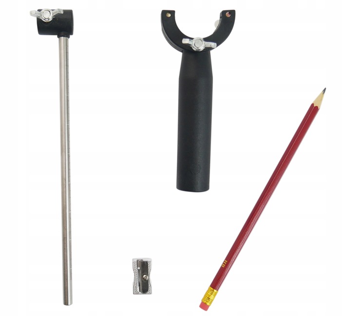 Narzędzie do rysowania obrysów półkoli nadkoli rantów Cyrkiel blacharski