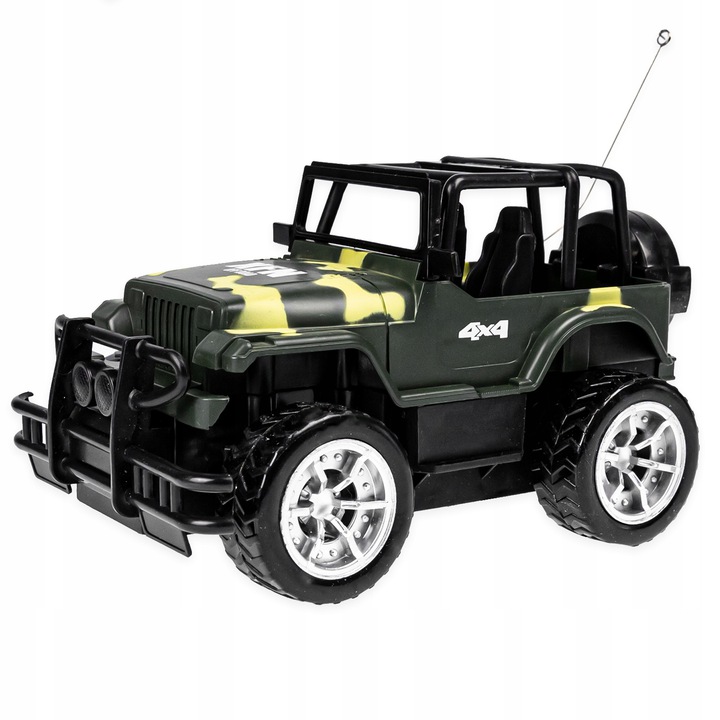 SAMOCHÓD JEEP ZDALNIE STEROWANY RC AUTO NA PILOT 2.4GHZ TERENOWY DLA DZIECI
