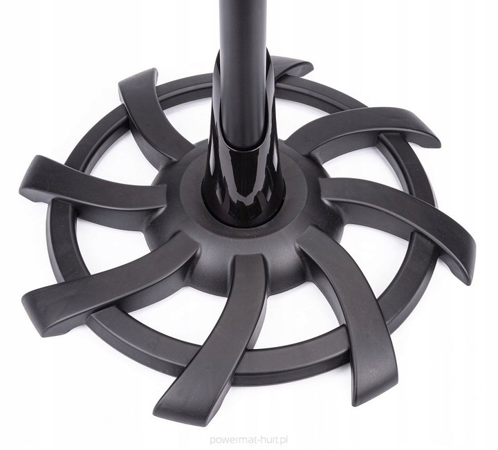 WENTYLATOR PODŁOGOWY WIATRAK STOJĄCY CZARNY CICHY 80W 135 CM