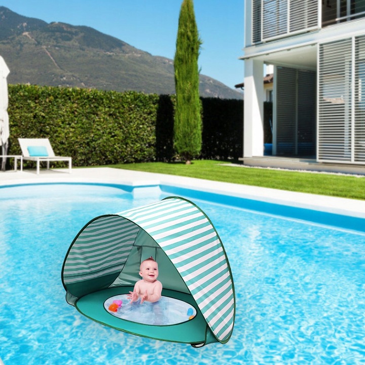 Namiot Plażowy Basen Parawan z Brodzikiem 120cm