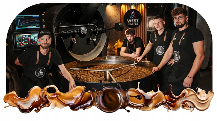 Kawa ziarnista - Crema Tropic - 100% Arabica 1kg Świeżo Palona WEST CAFFEE