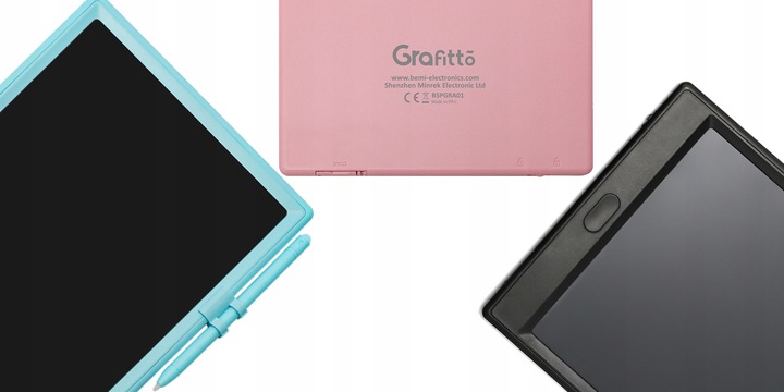 BEMI Grafitto 10.5'' Różowy Tablet Do Rysowania Dla Dzieci BSPGRA01PP