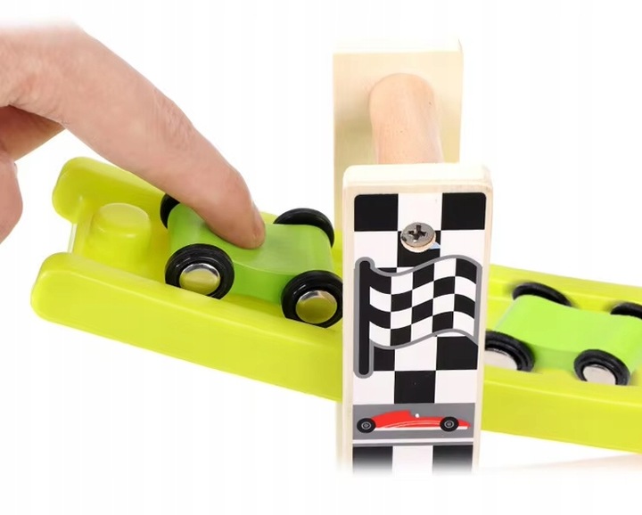 TOR SAMOCHODOWY DUŻY ZJEŻDŻALNIA DLA AUTEK 8szt (W076)