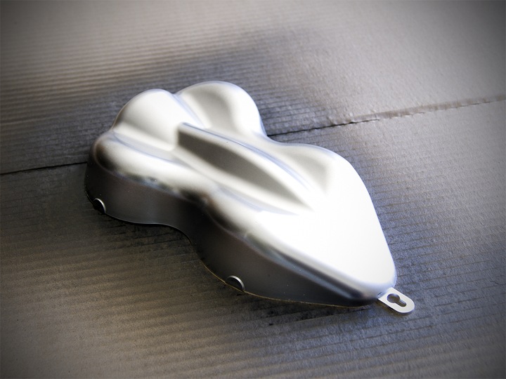 LAKIER DO FELG SREBRNY Z EFEKTEM CHROMU CHROM 0,4L