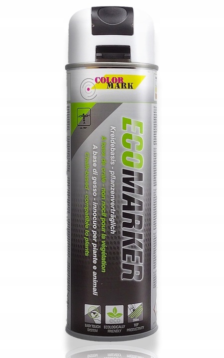 KREDA W SPRAYU ZMYWALNA 500ml DO ZNAKOWANIA BIAŁA