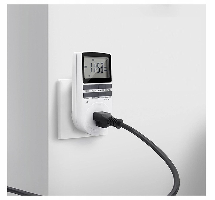 PROGRAMATOR CZASOWY WŁĄCZNIK WYŁĄCZNIK LCD