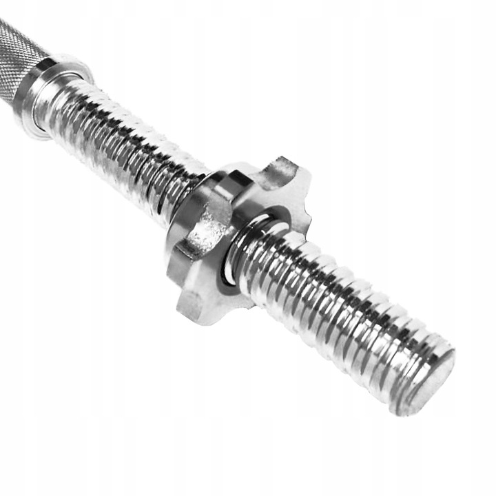 Zestaw 2 x Gryf krótki do hantli 36 cm 25 mm gryfik sztangielka do ćwiczeń