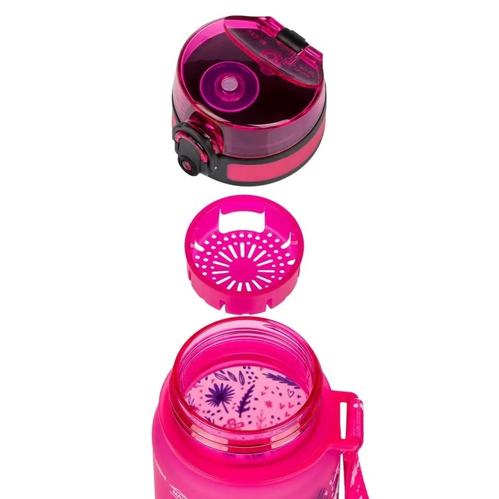 Tritanowa butelka do picia Flamingo, 500 ml