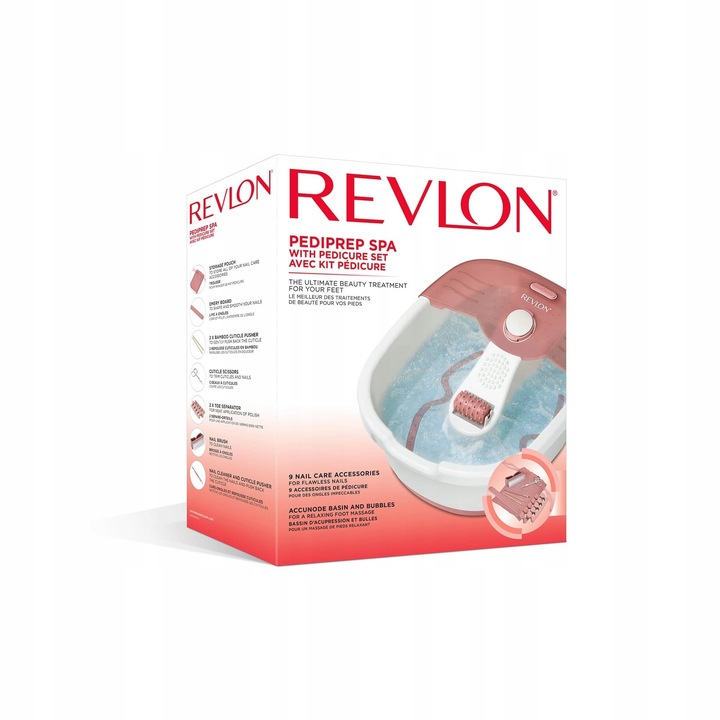 WANIENKA Z HYDROMASAŻEM DO SPA STÓP REVLON GRATIS