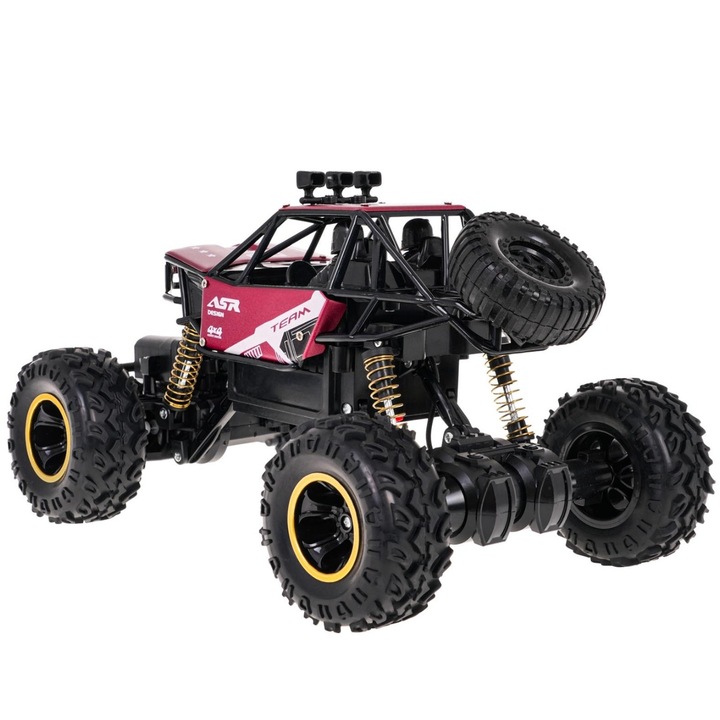 SAMOCHÓD ZDALNIE STEROWANY AUTO AUTKO TERENOWE 4X4 NA PILOTA R/C METAL 1:16