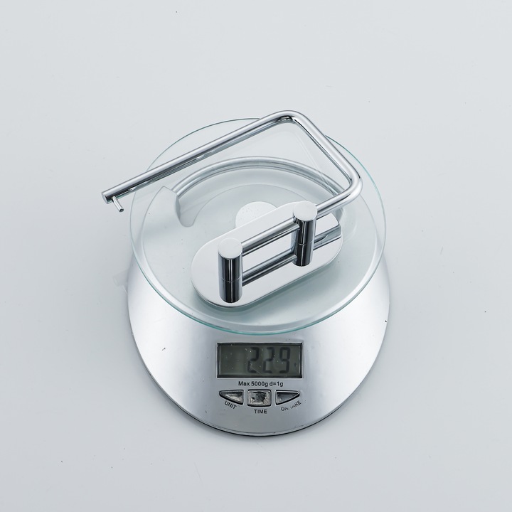 Uchwyt na papier toaletowy chrom samoprzylepny