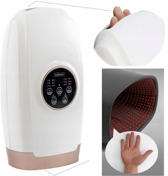 Masażer RĄK ZIMNYCH DŁONI NADGARSTKÓW RZS BÓL UDAR SHAITSU PRESOTERAPIA