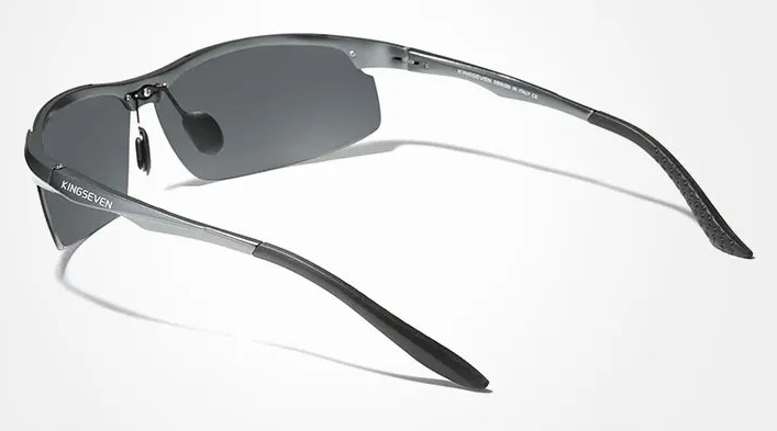 King Seven okulary przeciwsłoneczne pilotki aviator - mężczyzna bez oprawek
