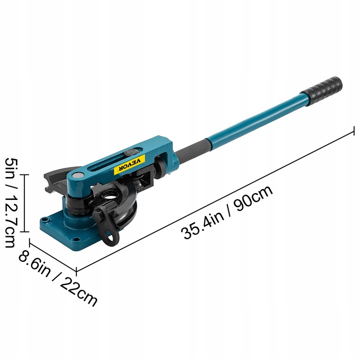 Bender do rur 3 8-1 cala 10-25 mm 7 matryc Miedź Mosiądz Aluminium Stal