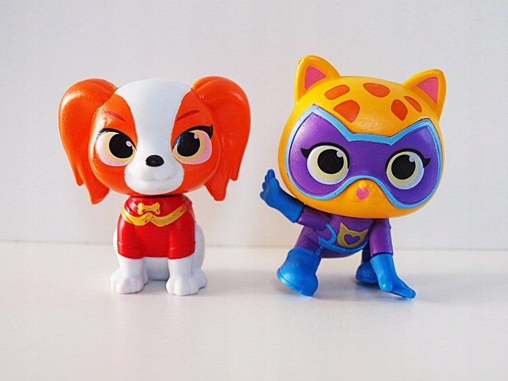 SUPERKOTY SUPER KITTIES FIGUREK EKIPA KOTKI ZESTAW 5 FIGUREK