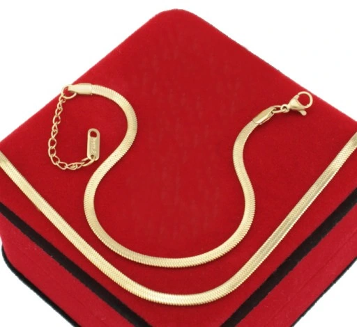 KOMPLET ZŁOTY ŻMIJKI 2 CZĘŚCI STAL CHIRURGICZNA