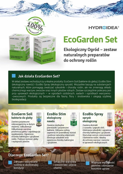 Zestaw Ekologiczny Ogród – EcoGarden Set