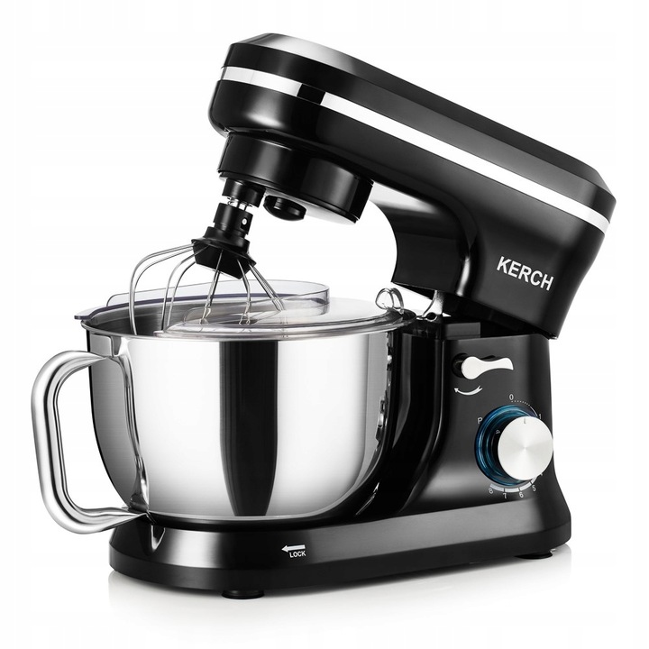ROBOT KUCHENNY PLANETARNY MIKSER Z MISĄ KERCH FERRO BLACK 4,5L