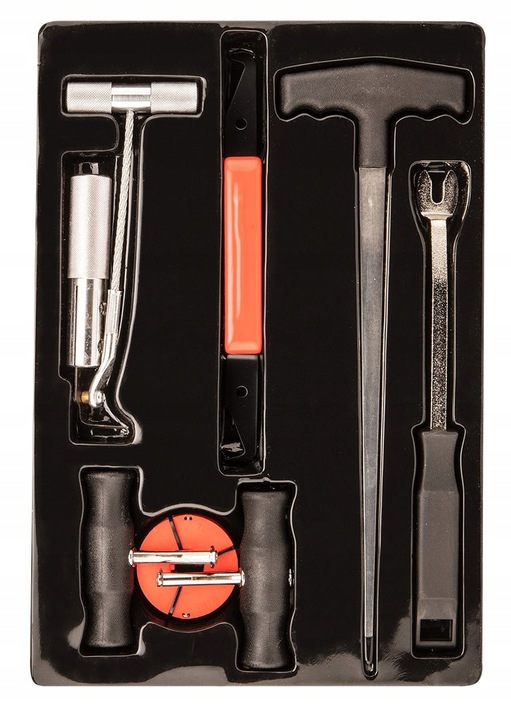 NEO ZESTAW W WALIZCE DO WYCINANIA DEMONTAŻU SZYB SAMOCHODOWYCH 7EL. 11-819