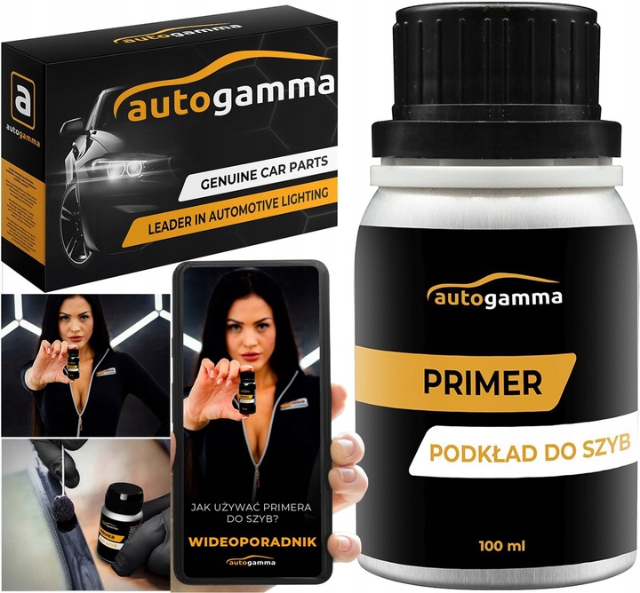 Primer, środek gruntujący Podkład do szyb samochodowych grunt 100ml