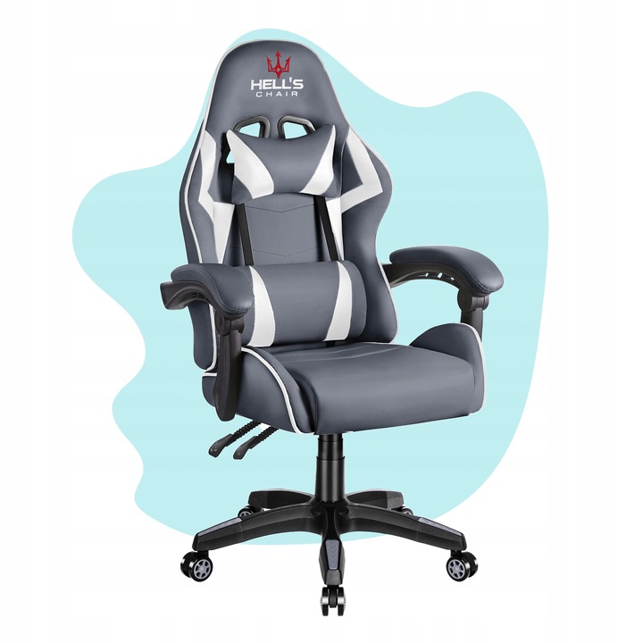 FOTEL GAMINGOWY DLA GRACZA BIUROWY HELL'S