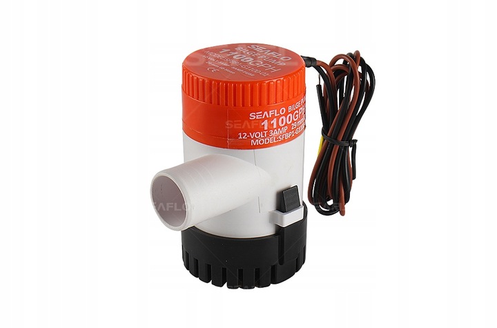 POMPA ZĘZOWA SEAFLO 12V 1100GPH 70L/MIN