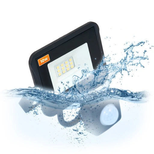 Naświetlacz halogen lampa LED z czujnik ruchu 10W