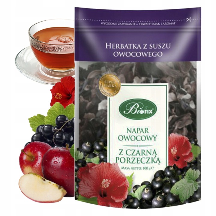 NAPAR BIFIX ZESTAW 9 smaków herbata z suszu (9x100g) 900G